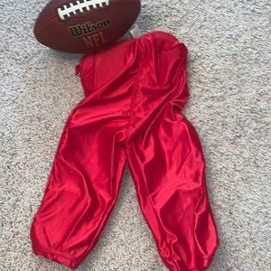 🆕CRAMER⭐️Red🏈FOOTBALL PANTS with Pads🏈